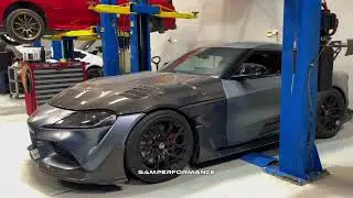 🔥 591 WHP MK5 Supra: Pure800 Pump Gas Only. | SAM PERFORMANCE DUBAI