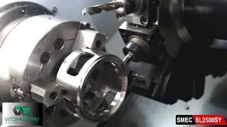 SMEC SL2000/2500 SY -Centro de Torneamento + Eixo Y