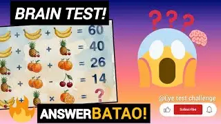 Maths fruit 🍍🍊🍒🍌 Puzzle 🧩 for champion 🏆 only #viral #shorts #creative #maths #puzzlechallenge
