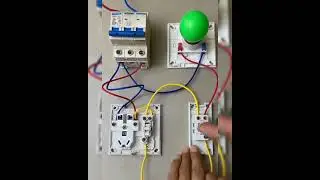 Switch Wiring Easy Connection#shorts  #ElectricalTips#SwitchConnection#DIYProjects#LightConnection