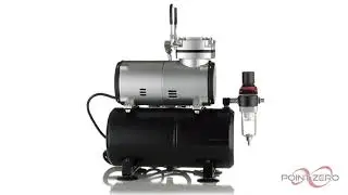 1/5 HP Airbrush Compressor with Tank, Gauge and Water Trap