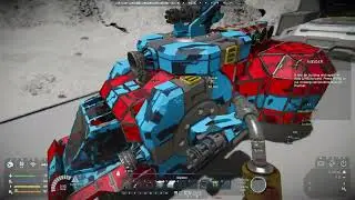 Space Engineers Season 2 Episode 8 - The New Fighter's First Fight!