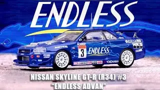 Endless Advan Nissan GT-R R34 #3 TAS 2023 / Special Edition Tokyo Auto Salon 2024
