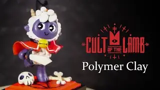 I made the CULT OF THE LAMB out of Polymer Clay