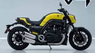 🔥 Официально! Yamaha VMAX V4 2025 года — легендарный маслкар — возвращается в полном объеме 💪🏍️