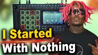 Making a Lil Uzi Vert Type Beat From Scratch on MPC Live 3