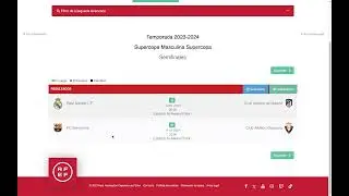 SuperCopa de Espa&ntilde;a 2023-2024: Fixture