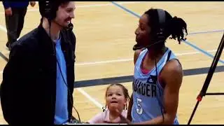 Justine Colley-Leger post Game Interview