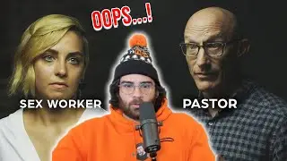 HasanAbi's Interesting Freudian Slip During Sex Workers vs Pastors React w/ timestamp