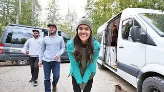 VAN LIFE MEETUP & ROADTRIP | Eamon & Bec