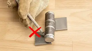 The Secret to EASY Door Safety Hinge Installation For Beginners! DIY Welding for Beginners