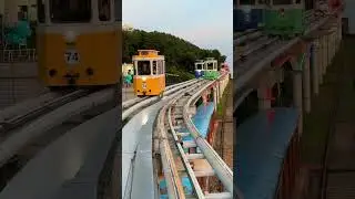 Floating Train In Korea😱☀️ #shorts #korea #travel