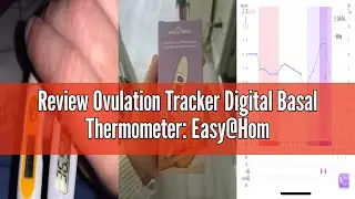 Review Ovulation Tracker Digital Basal Thermometer: Easy@Home BBT Thermometer for Fertility Predicti