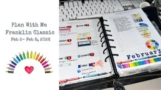 Plan With Me || Franklin Classic || Feb.2-8, 2026 || Tyler Binder