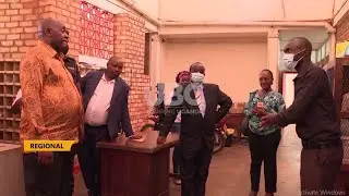 Assessing zonal postal centers - Dr. Baryomusi tours Mbarara, Mpigi, and Masaka Posta branches