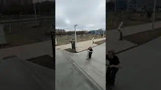 Я считаю хорошее открытие сезона #dipl #самокат #scoot #scooter #трюки #скут #скутер #scootertricks
