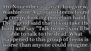 Talk to me. Scary/ Horror Stories.