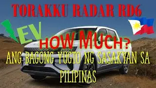 Torakku Radar RD6 EV Nasa Philippines na - BOSS JACOBS
