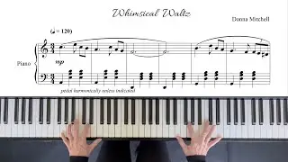 Whimsical Waltz tutorial #freesheetmusic