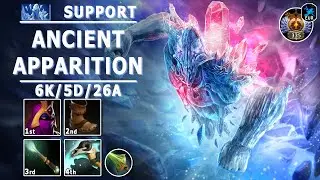 Ancient Apparition Soft Support | 7.32b | Pos 4 AA Play | Dota 2 Immortal Gameplay