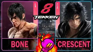Tekken 8 Bone (LAW) VS Crescent (CLIVE)🥊 鉄拳8🥊4K 60ᶠᵖˢ🥊T8🥊TK8 #tekken