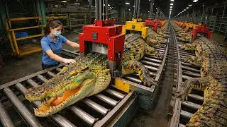 I Turned a Real Crocodile Into a $5,000 Luxury Jacket &ndash; Insane Transformation!