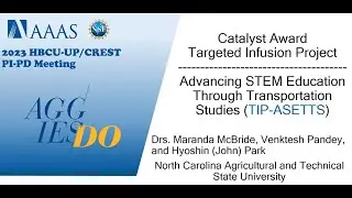 Targeted Infusion Project - Advancing STEM Education Through Transportation Studies (TIP-ASETTS)
