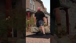 Dinnie Stone lifter number 203