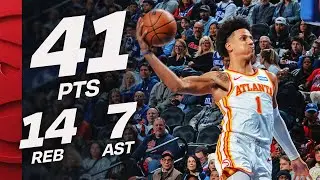 Jalen Johnson Sets NEW CAREER-HIGH In Philly | November 30, 2025