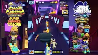 JUGANDO SUBWAY SURFERS SHENZHEN EN LA CIUDAD SUPERCORREDORA EN COPENHAGUE CON SUPER RUNNERS