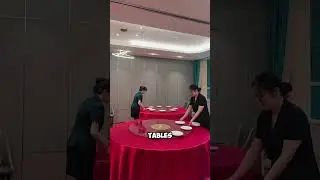 This Rotating Table Is Called The Lazy Susan And Here's Why!