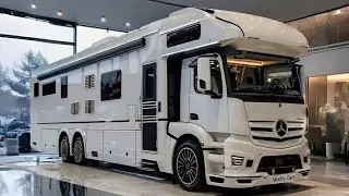 Роскошный автодом Brabus Big Boy 1200 | Мега-автодом мощностью 530 л.с. с выдвижными секциями и р...