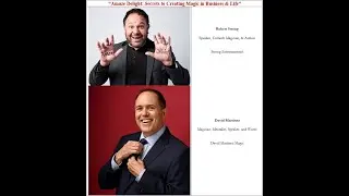 Research Colloquium 02/20/25 - David Martinez & Robert Strong