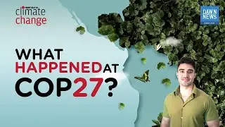 What Happened At COP27? | Front Seat To Climate Change | Dawn News English