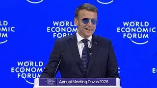Macron a Davos: 