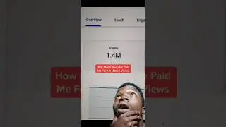 YouTube Payment for 1.4M Views in 2025 &ndash; Shocking Truth!