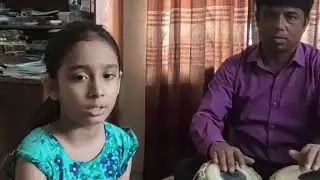 A very young artist singing #bengali  song in Mishar Bhairvi #musicwithoutborders
