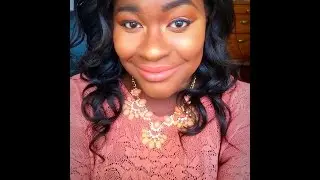 Summer Colourpop Peach Makeup tutorial for Dark skin! Inspired by JKISSA | truebeautyforever