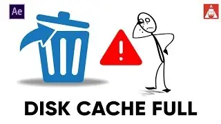 How To Delete Disk Cache In Adobe After Effects - Tutorial
