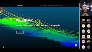 Webinar:  Tecnología LiDAR aplicada a Líneas de Energía sin inversiones de equipos y software