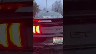 2022 Mustang Gt with C&L muffler delete stock resonator
