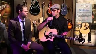 Taylor 800 Series Acoustic Guitars - NAMM 2014
