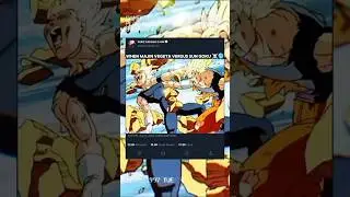 WHEN MAJIN VEGETA VERSUS SUN GOKU ☠️🥶#goku #vegeta #gohan #goten #trunks #broly #beerus #blackgoku