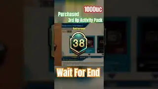 💥1000uc💥 3rd Rp Activity Pack | #bgmi #bgmiindia #gaming