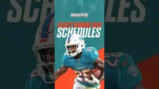 Easiest RB Schedules for Fantasy Football 2025 #fantasyfootball #fantasyfootballtips #nfl