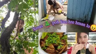 Awmpui holiday vlog#4_ka pi in lam kan ti fai.star fruit kungah ka lawn😁