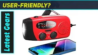 The Best 5000mAh Hand Crank Solar Emergency Radio for Any Disaster!