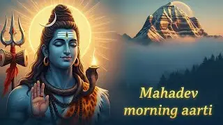 Mahadev Morning Aarti 🌸🙏 | Om Namah Shivaya | Female Soft Voice | Shiv Bhajan💝🥰