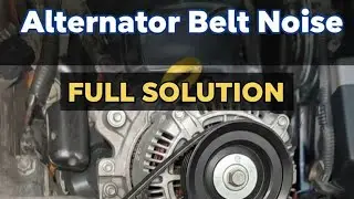 how to fix belt noise in car अल्टरनेटर बेल्ट चिक चिक की आवाज जाने क्यों ? |Permanent Solution