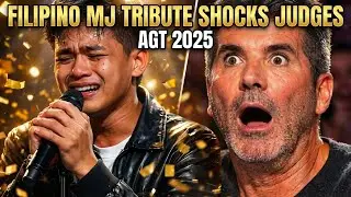 Simon Cowell Didn&rsquo;t Hesitate&hellip; Filipino Michael Jackson Tribute Wins the GOLDEN BUZZER AGT 2025 Part1
